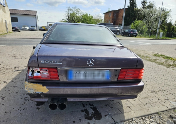 Mercedes-Benz SL cena 20900 przebieg: 173000, rok produkcji 1992 z Pruszków małe 79